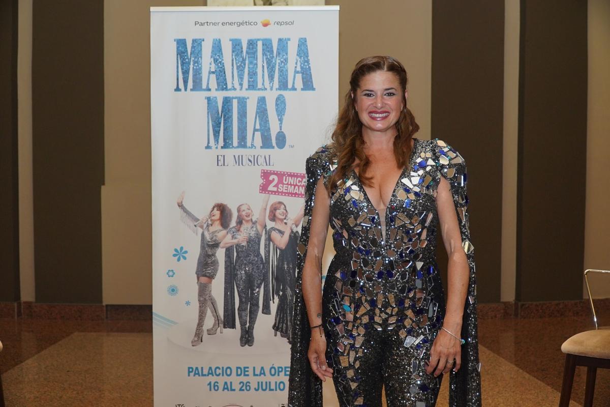 Verónica Ronda, protagonista de 'Mamma Mia! El musical'