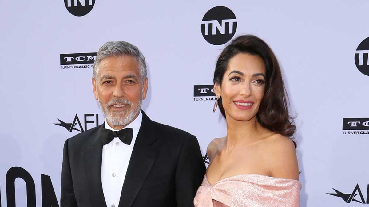 Amal Clooney hace llorar a George Clooney el día que recibió un premio
