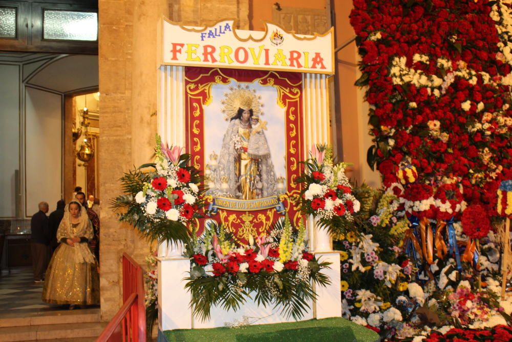 Así son las canastillas y el manto de la Ofrenda