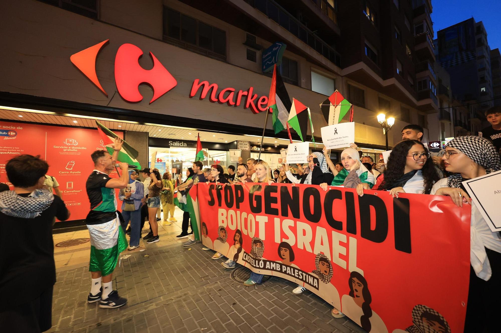 Galería de imágenes: Castellón sale a la calle en defensa de Palestina