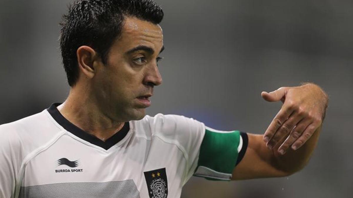 Xavi Hernández está a punto de finalizar su primer año en Catar con sensanciones más que satisfactorias