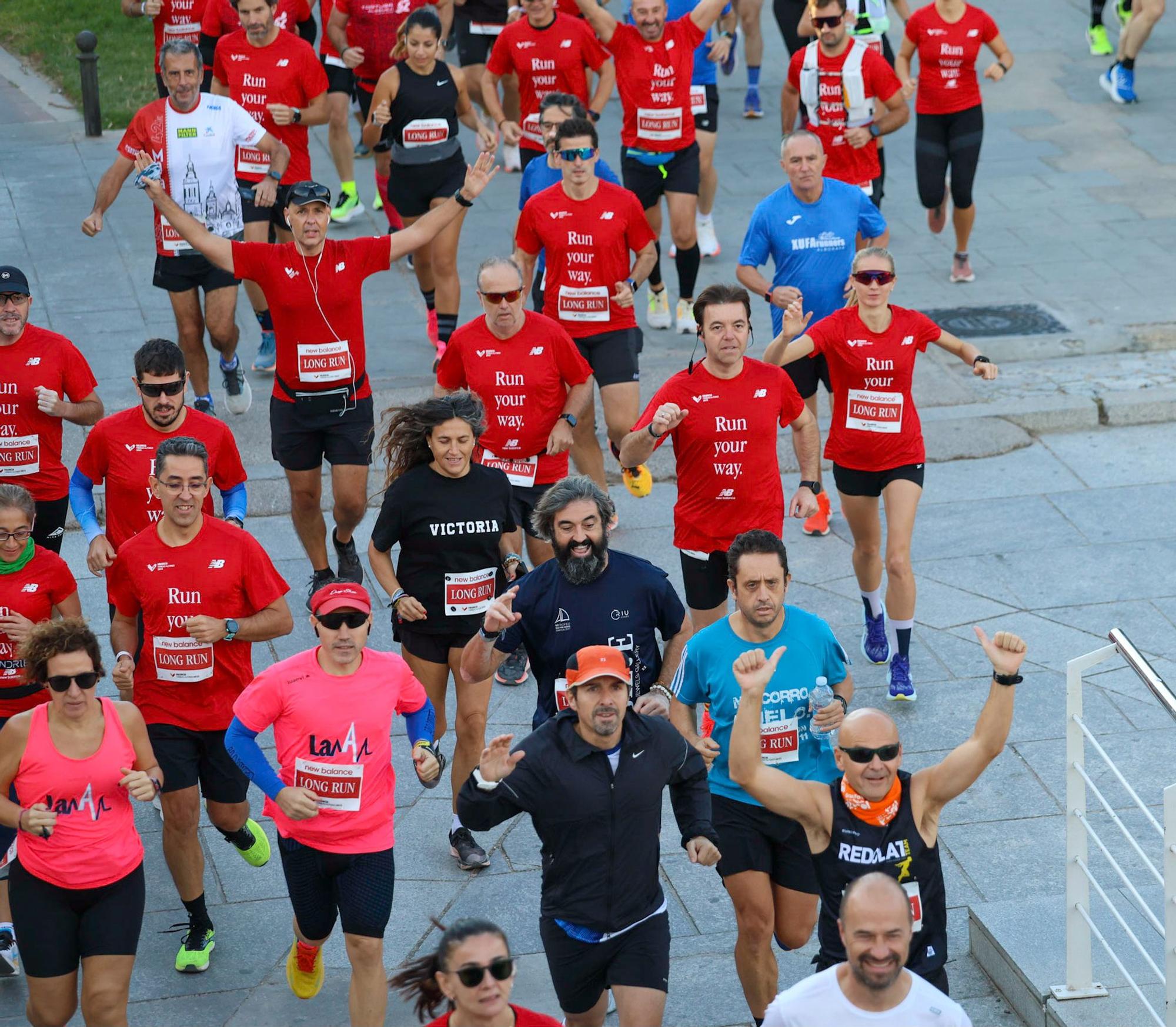 Entrenamiento long Run New Balance previo a la Maratón de Valencia