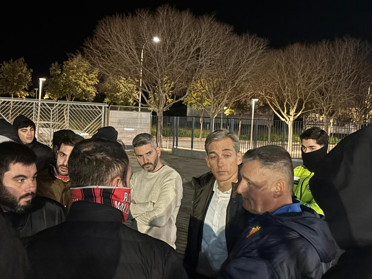 Tensión y nervios en Son Moix