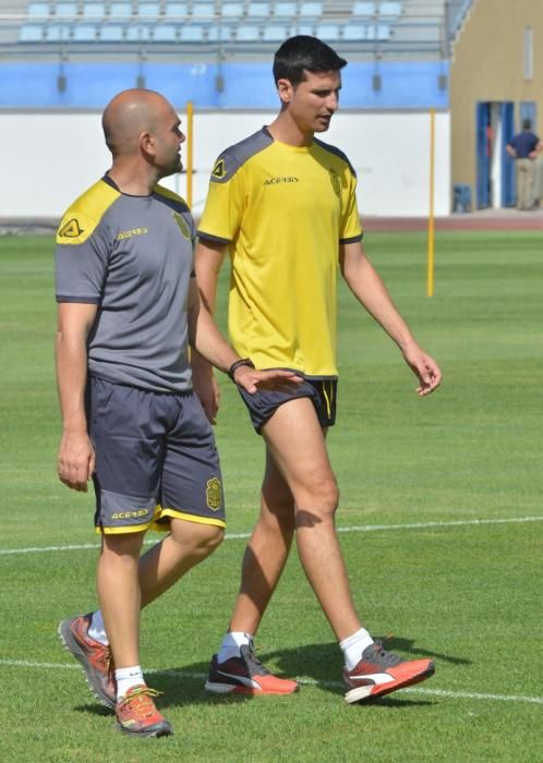 Primer entrenamiento de la UD Las Palmas