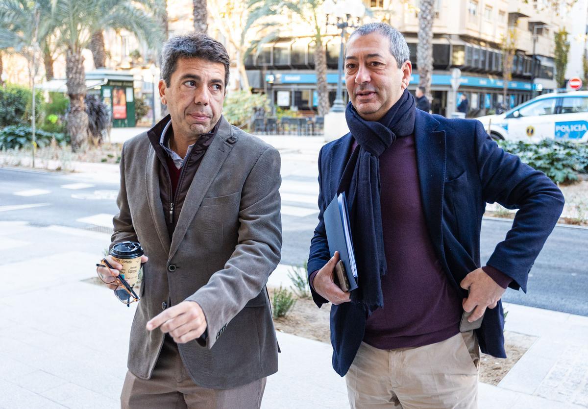 Mazón preside la reunión del Consell en Alicante