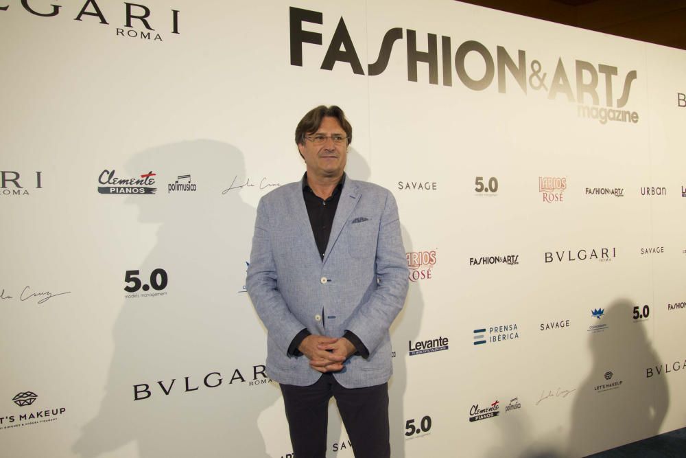 Gala de presentación de la revista Fashion & Arts Magazine en València.