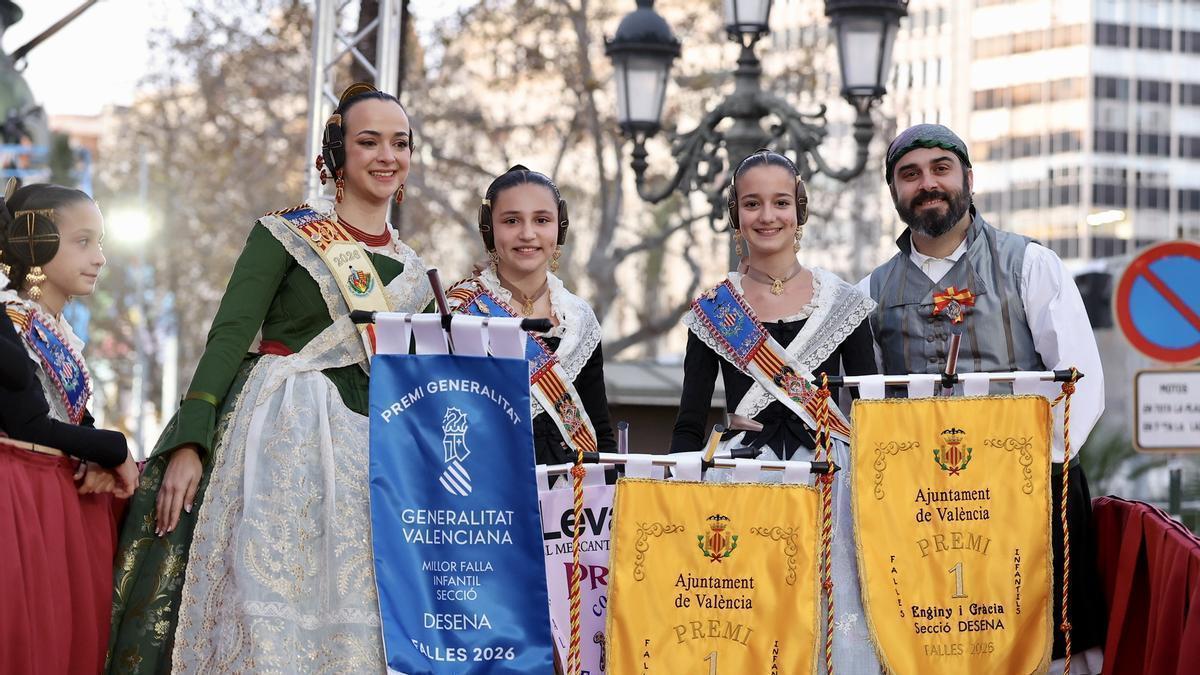 La entrega de premios de Fallas Infantiles pasaría al 16 por la mañana