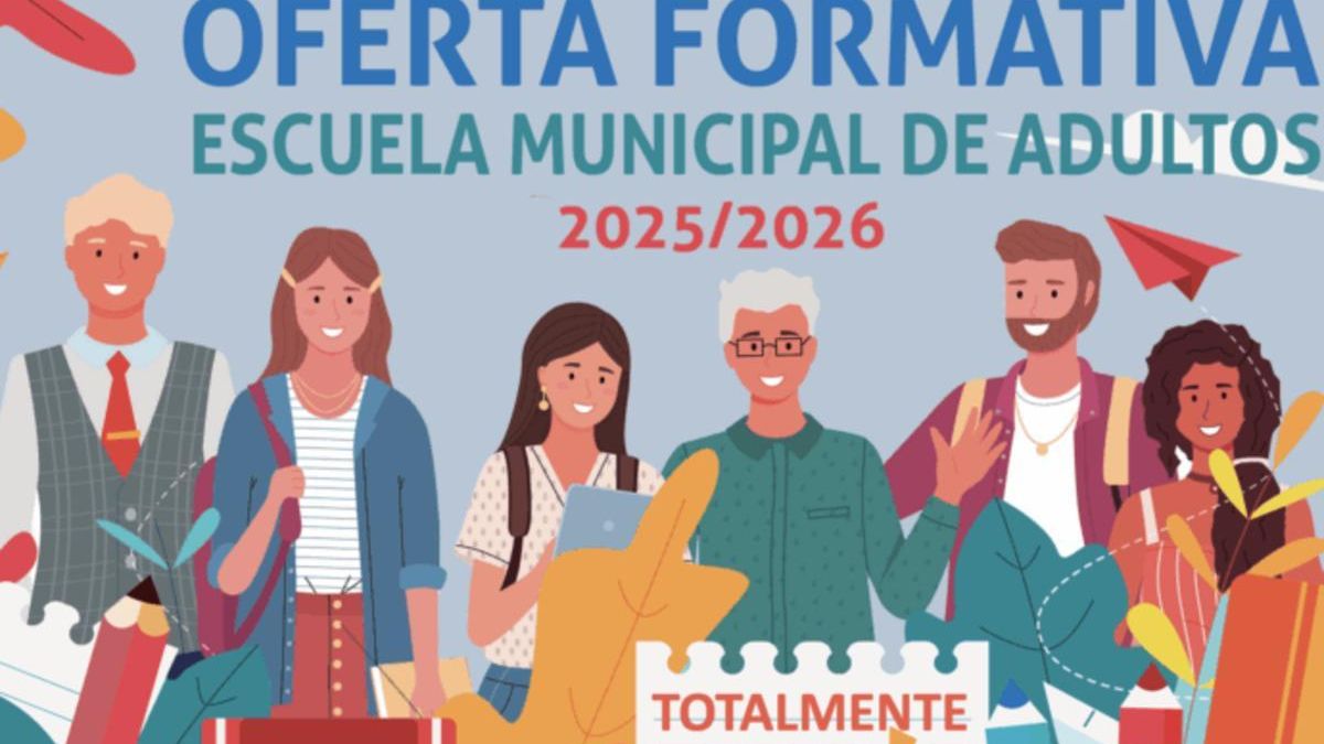 Abierta la preinscripción en la Escuela Municipal de Adultos de Alcalá para enseñanzas básicas