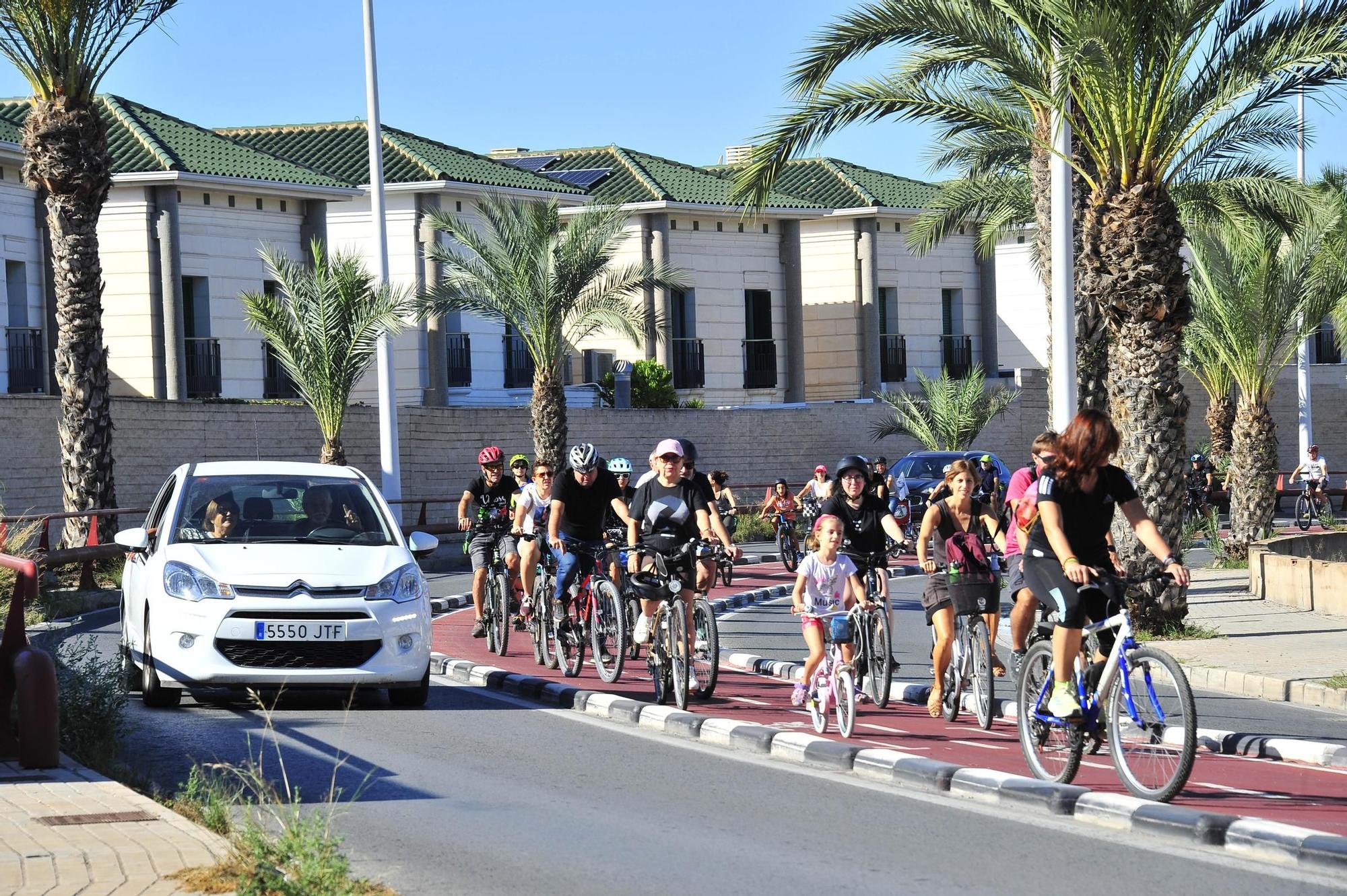 Segunda 'bicifestación' en Elche