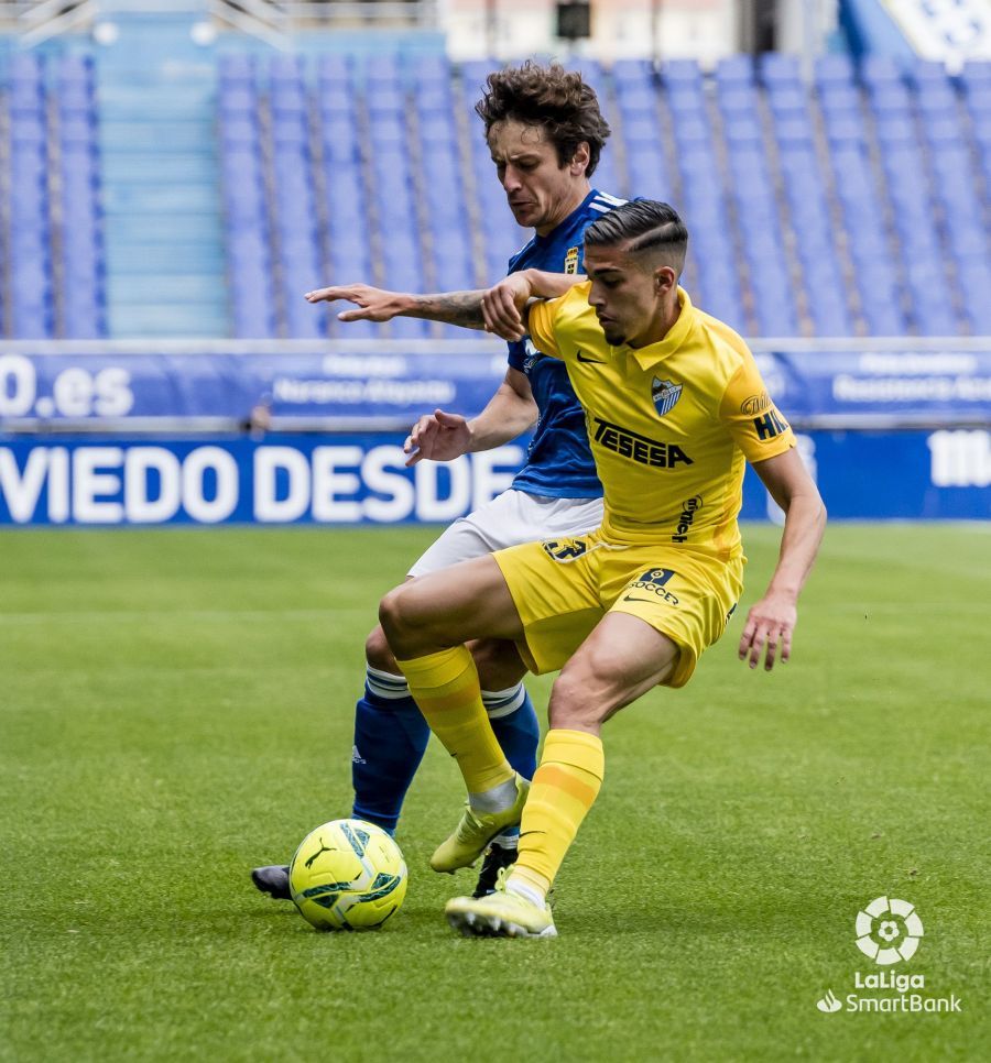 Las imágenes del Real Oviedo - Málaga CF