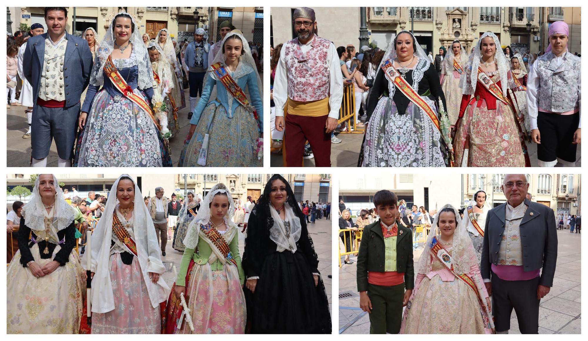 Las comisiones de falla en la Procesión de la Virgen (2/5)