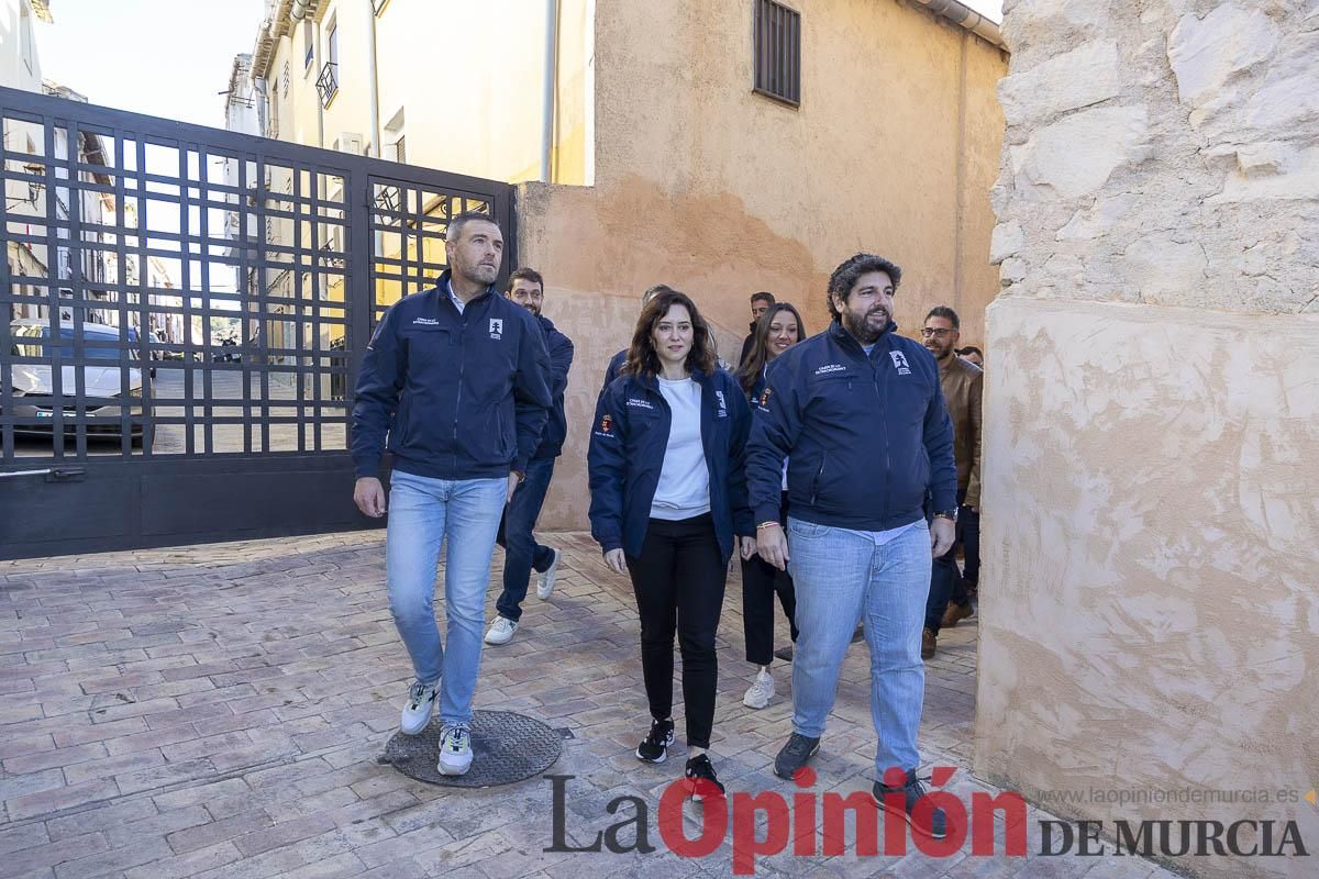 Así ha sido la visita de Isabel Díaz Ayuso a Caravaca de la Cruz