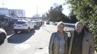 El calvario de aparcar en el hospital de Cabueñes, en Gijón: “el nuevo parking nace pequeño”