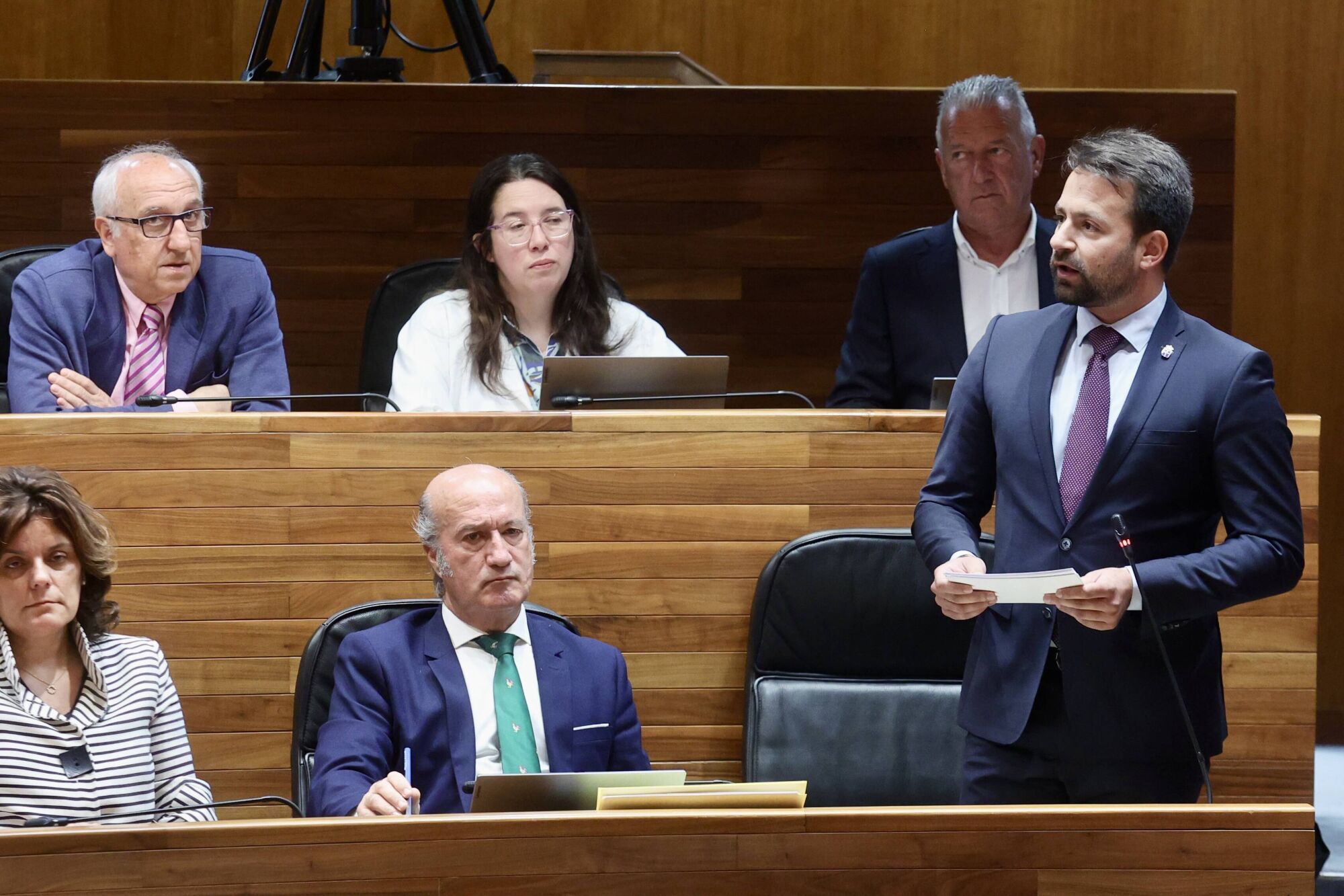 Así fue la sesión de control al Gobierno en la Junta del Principado