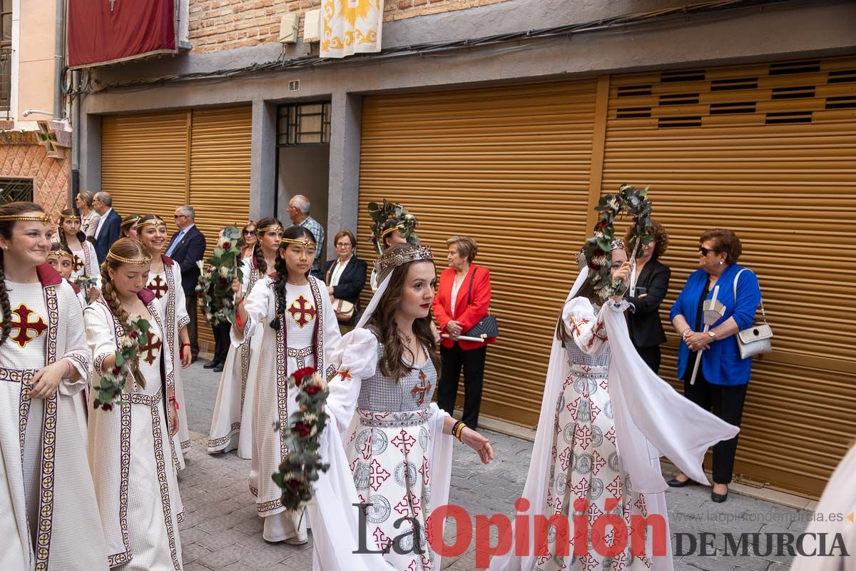 Procesión del día 3 en Caravaca (bando Cristiano)