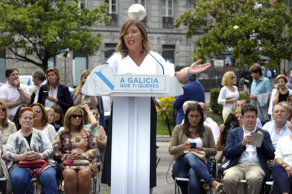 Feijóo presenta en A Coruña la candidatura del PP