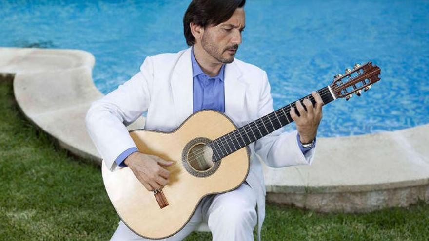 El guitarrista José María Gallardo, actuará en el concierto inaugural del festival.