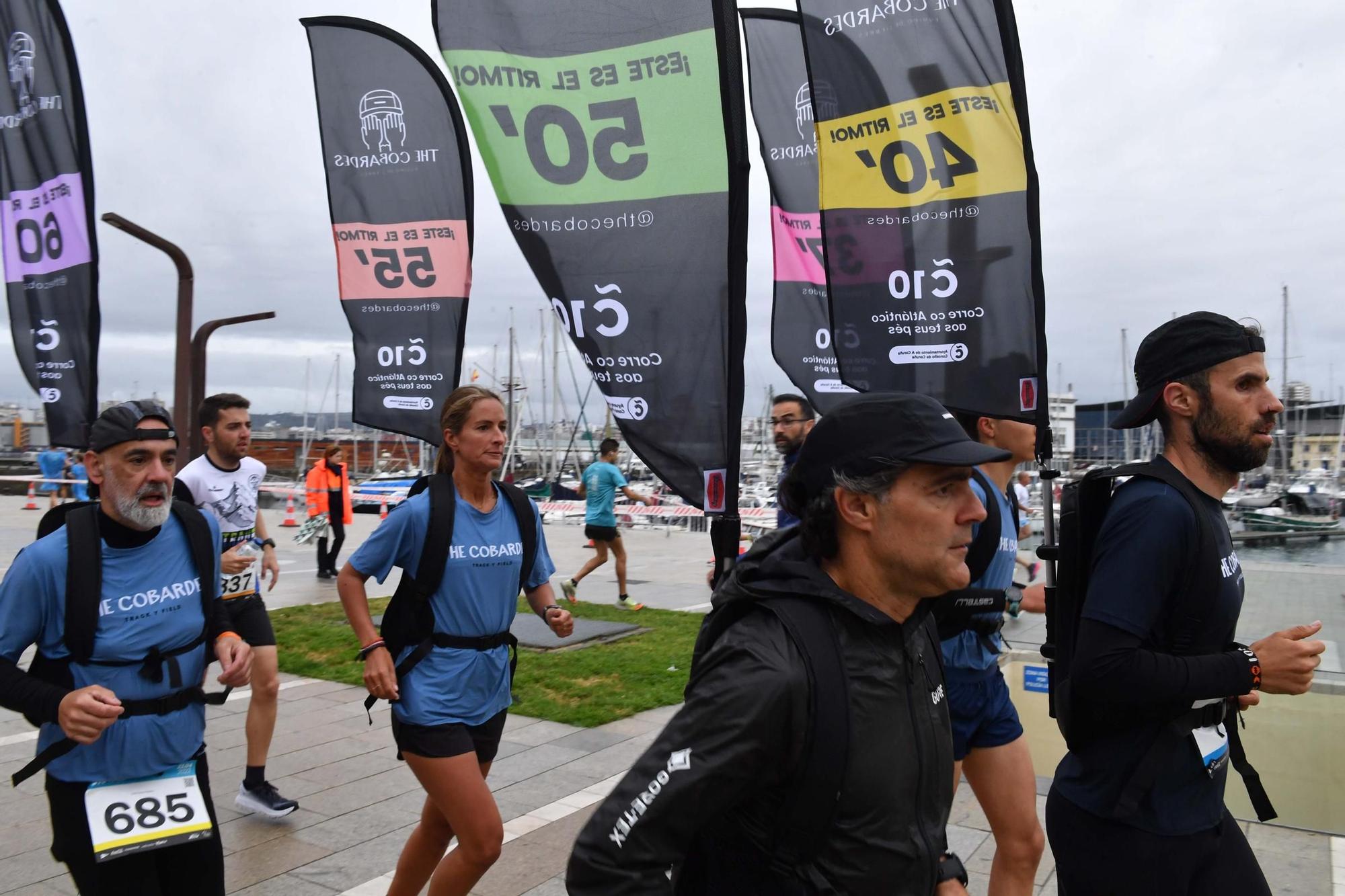 Carrera popular Coruña10: 2.186 corredores cruzaron la línea de meta