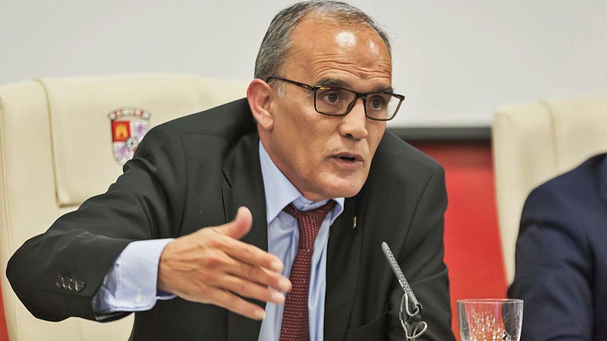 Marcelino Maté, presidente de la Federación de Castilla y León de Fútbol. | Cedida