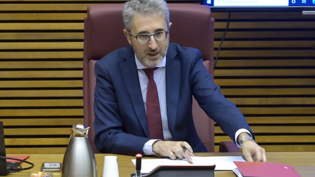 El conseller de Hacienda y Modelo Económico, Arcadi España