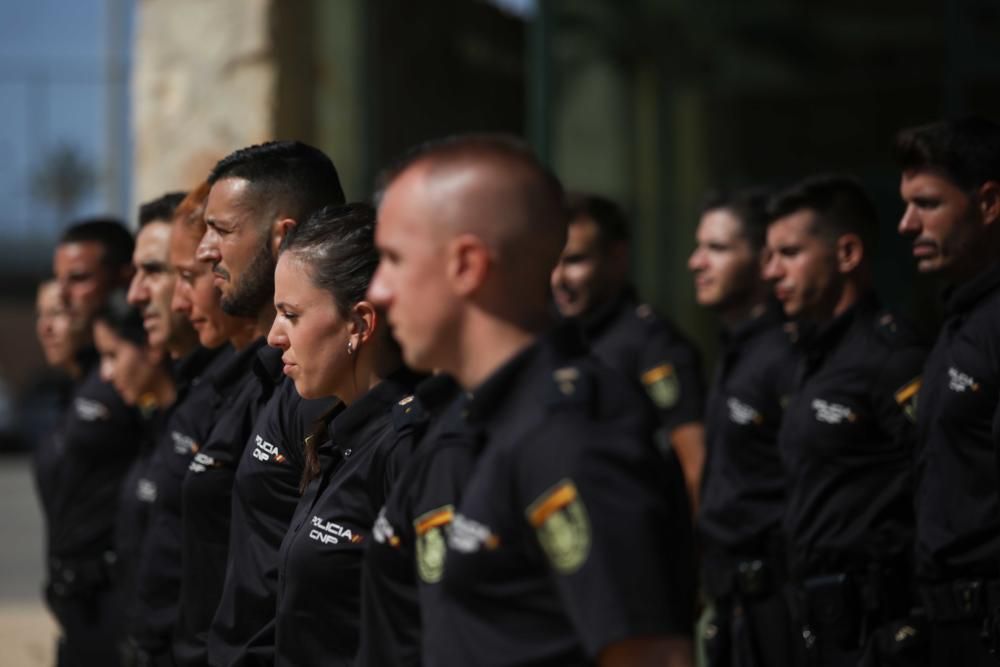 Los nuevos funcionarios de Policía en prácticas pertenecientes a la Escala Básica realizarán su periodo de formación en distintos puestos de trabajo reforzando la plantilla
