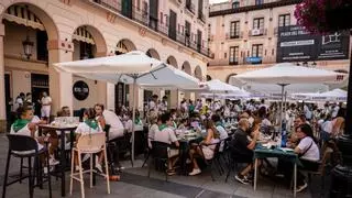 Huesca se tiñe de verde... y morado: "Son días para reencontrarte con amigos que no ves desde hace tiempo"