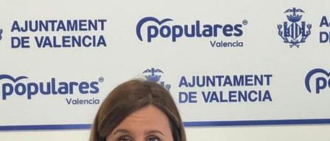 La portavoz del PP Mª José Català. | LEVANTE-EMV