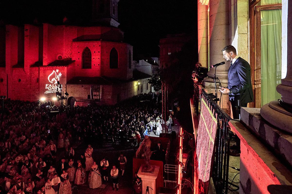 El Pregó i la Crida enceten la programació oficial de les Falles de Gandia 2026