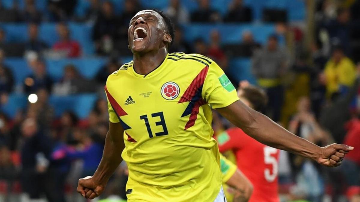 Yerry Mina ha marcado tres goles muy importantes en el Mundial