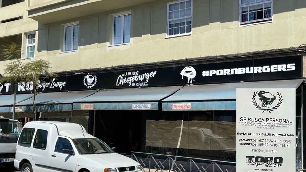 Toro Burguer, que abrirá en breve en la Avenida San Sebastián, en Santa Cruz de Tenerife.