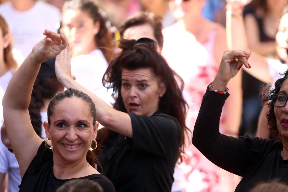 Málaga bate el Récord Guinness de personas bailando flamenco