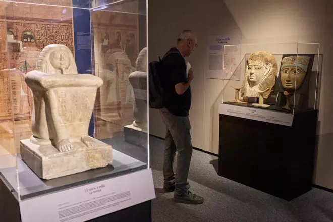 Les fotos de l'exposició «Egipte. El camí a l’eternitat» de la Casa de Cultura