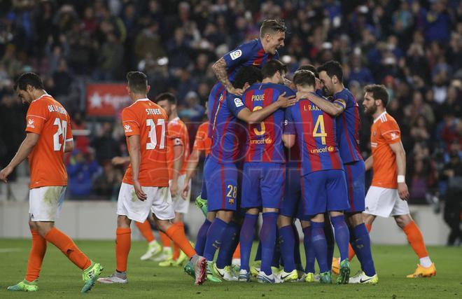 FC Barcelona, 7 - CA Osasuna, 1