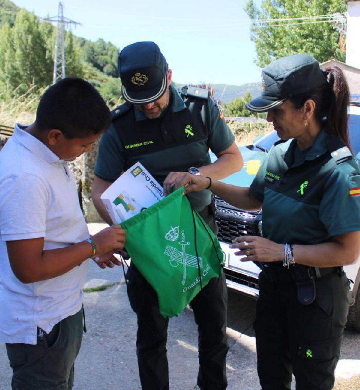 La &quot;sorpresa&quot; de la Guardia Civil a Keiler, el único niño de Porto