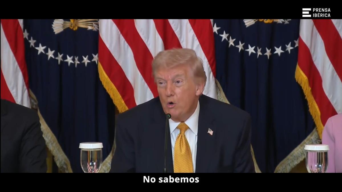 Trump afirma que Mojtaba Jameneí podría estar muerto y que no sabe quién gobierna Irán