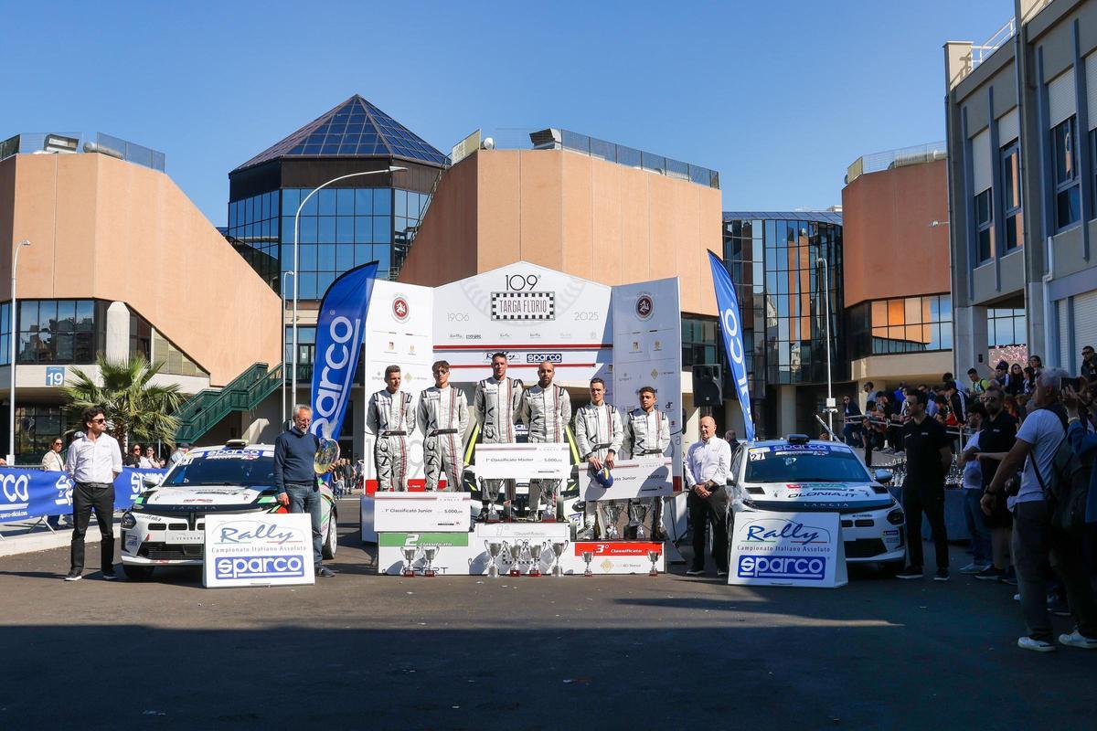 Copa Trofeo Lancia en el Rally Targa Florio
