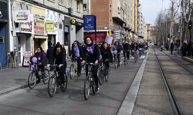 El Día Internacional de la Mujer en Zaragoza