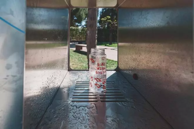 Fotogalería | Una fuente que enfría el agua de tu botella ya funciona junto al Teatro Romano de Mérida