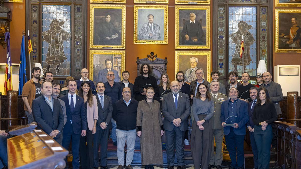 El acto de entrega de los Premis Ciutat de Palma en imágenes