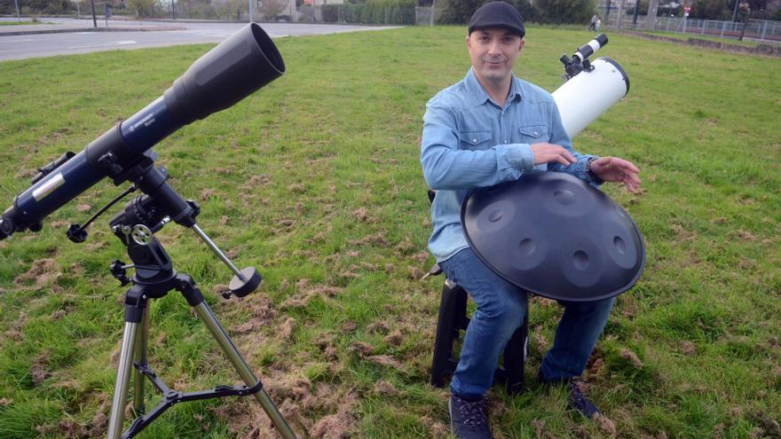 El anillo de Saturno visto desde A Compostela