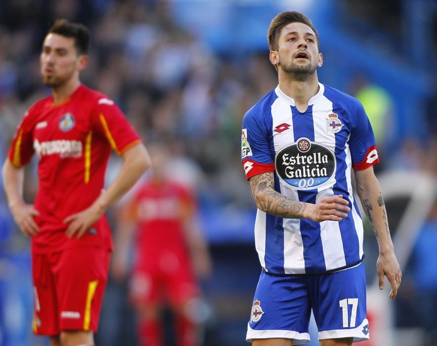 El Deportivo cae ante el Getafe