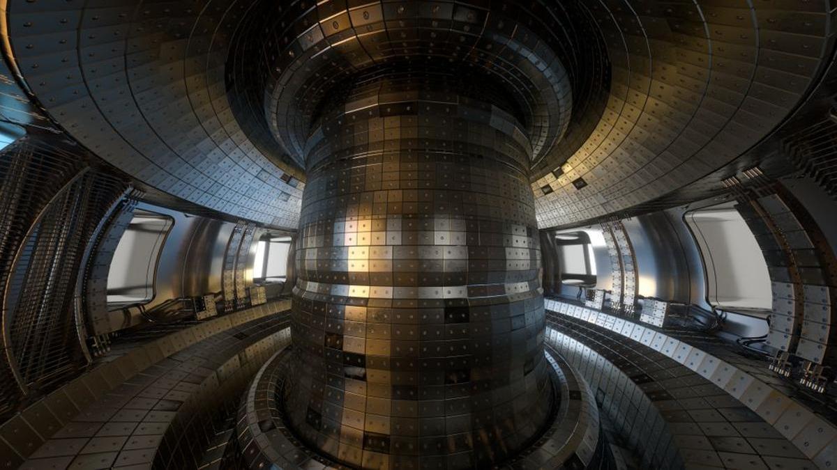 Reactor europeo de fusión de Tokamak.