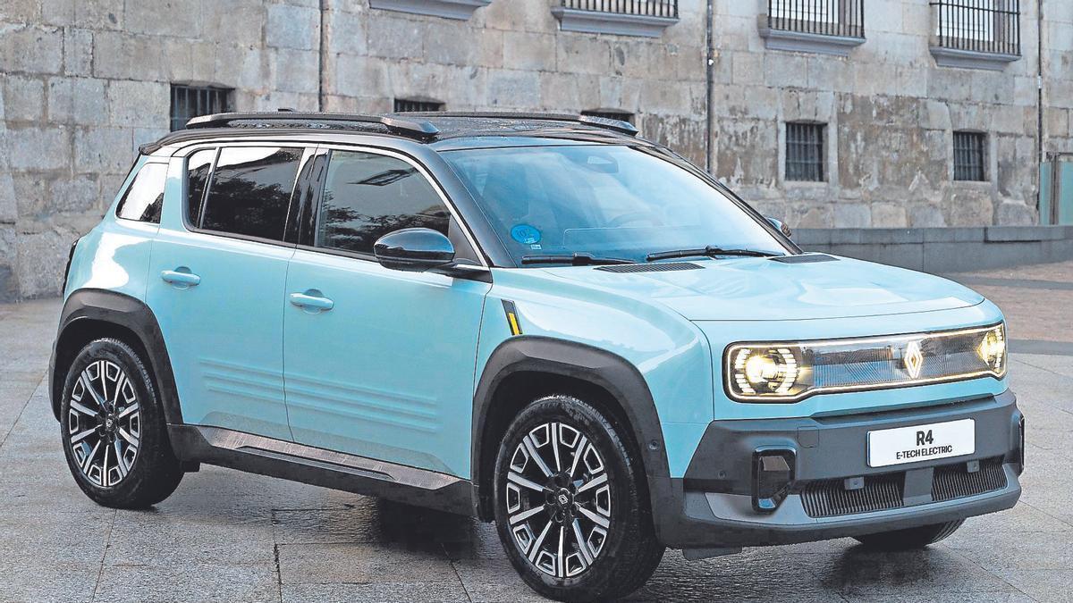El nuevo modelo de Renault 4 E-Tech eléctrico.