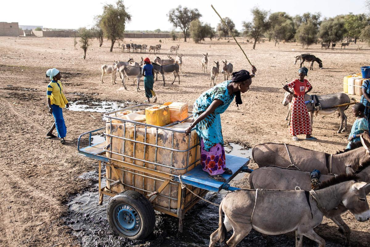 Calor extremo en la región de Matam, en el noroeste de Senegal