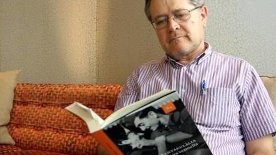 Josep N. Santaeulàlia, autor de la novel·la «La sorra vermella».