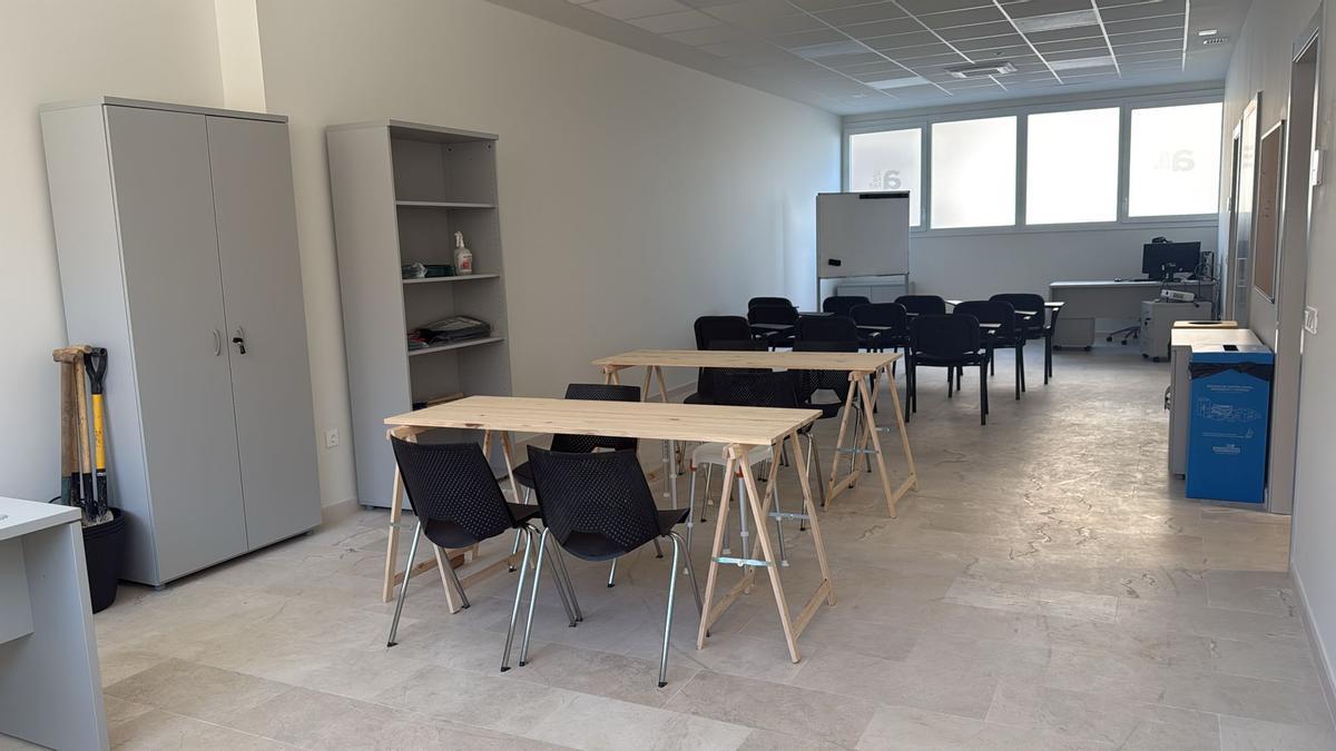 Aulas de formación en Alfafar.