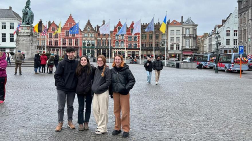 Las aventuras de una estudiante de la Escuela de Arte en Bélgica