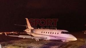 El avión accidentado de Cristiano