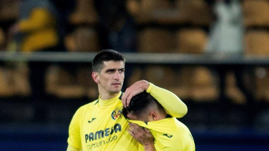 Jaume Costa acabó llorando el encuentro ante el Getafe.