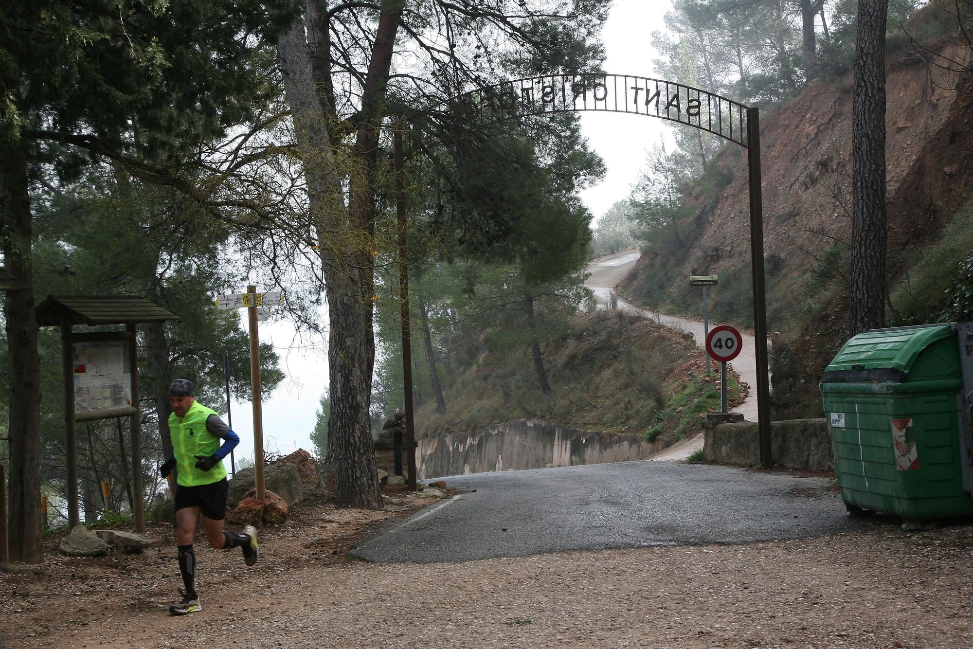 La niebla cubre algunas zonas de Alcoy y el Comtat